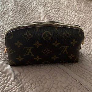 Authentic Louis Vuitton cosmetic pouch pm